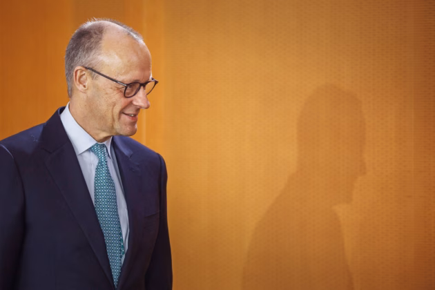 Bundeskanzler Friedrich Merz (CDU) vor der Kabinettsitzung im Bundeskanzleramt, 14.10.2026. Foto: IMAGO / photothek (Thomas Trutschel)