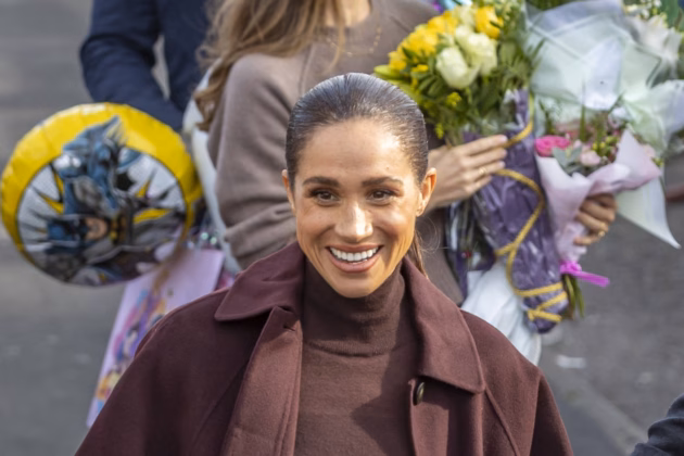 Herzogin Meghan bei einem Besuch in Nottingham, 15.10.2026. Foto: IMAGO / Anadolu Agency (Marcin Nowak)